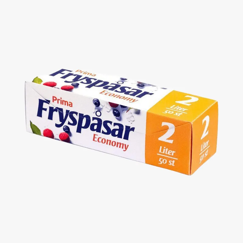 Prima Fryspåsar Economy 2 liter 50 st