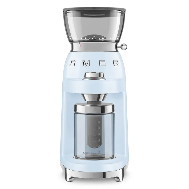Smeg Kaffekvarn, pastellblå