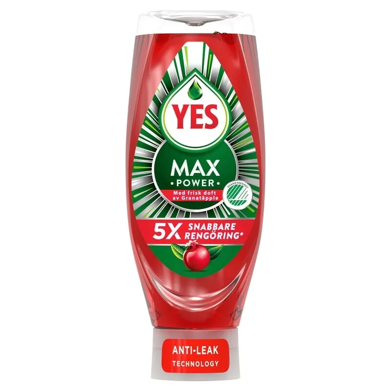 YES MaxPower Diskmedel Pomegranate 660 ml
