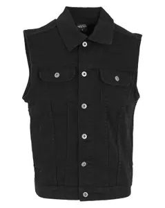 Urban Classics Denim Vest Svart (#0556)