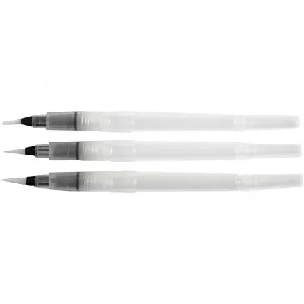 Vattenpenslar stl. S + M + L 3-pack Creativ Company