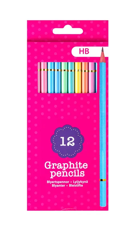 Blyertspennor 12-pack