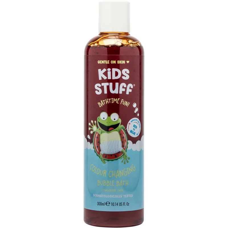 Kids Stuff Crazy Bubble Bath Red to Blue 300 ml