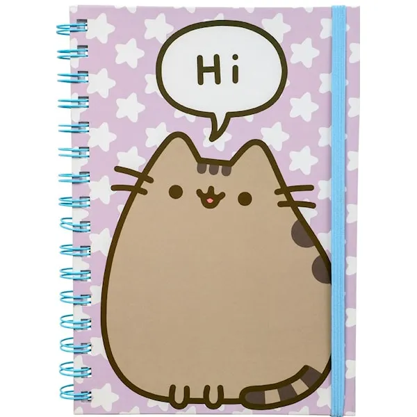 Anteckningsbok Pusheen linjerade sidor