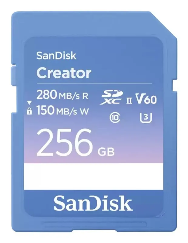SanDisk Creator SD UHS-II-minneskort - 256GB