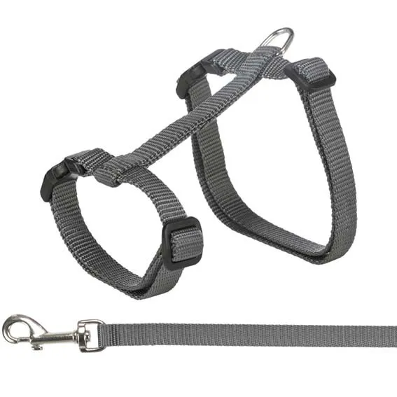 Kattsele och koppel Trixie För stora katter Nylon 34-57 cm