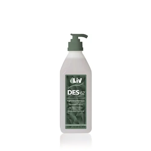 Handdesinfektion Liv IPA 62% – 600ml m pump