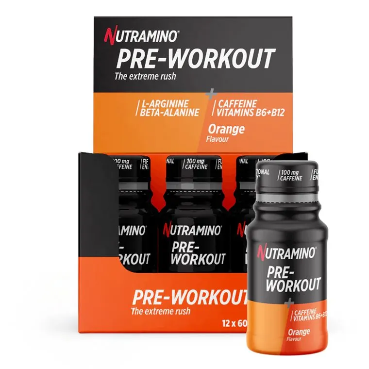 Nutramino PWO Shot Orange 12x60ml