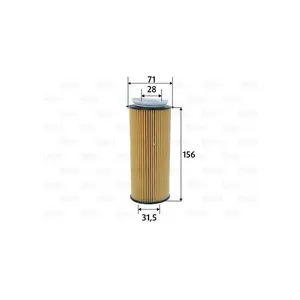 Oljefilter VALEO 586603