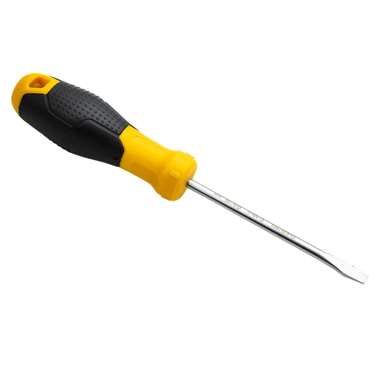 Spårskruvmejsel 5 x 100 mm – gul