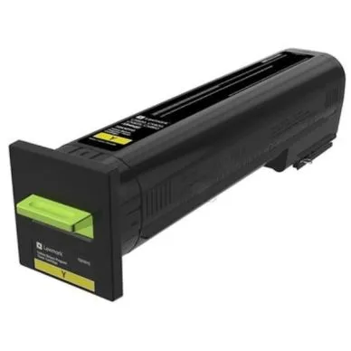 Lexmark 72K20Y0 Tonerkassett gul, 8.000 sidor