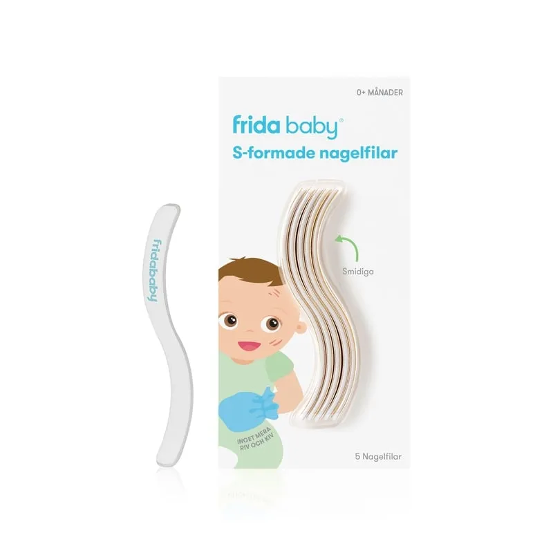 Köp 2 få 20% | Frida Baby S-formade nagelfilar 5 st