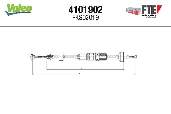 Kopplingsvajer FTE 4101902