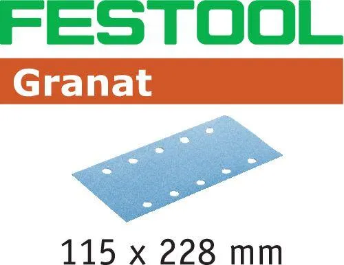 Festool STF GR Slippapper 115x228mm, 50-pack P400