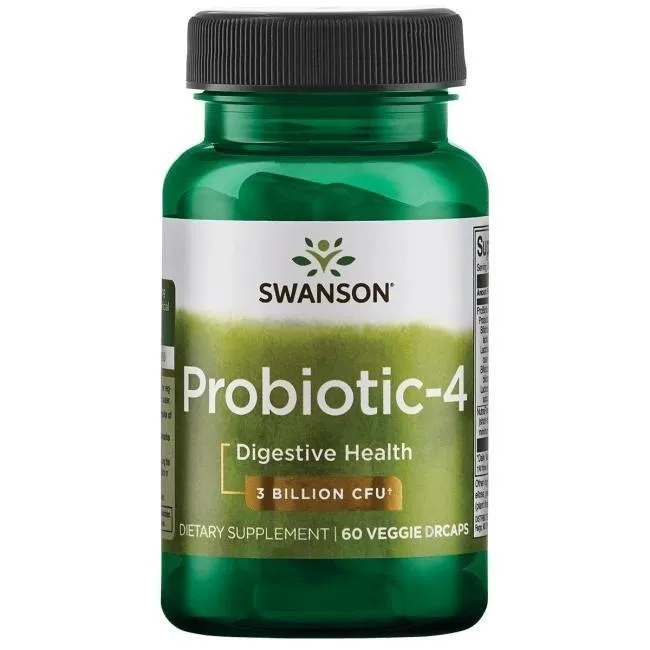 Swanson - Probiotic-4, 60 kapslar