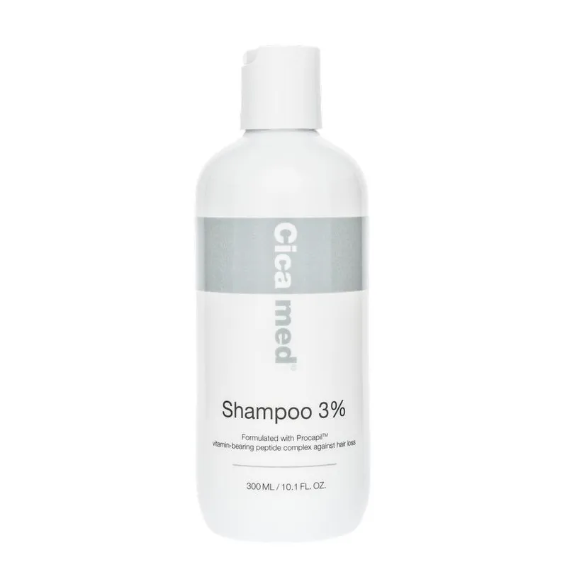 Cicamed Shampoo 3% Hair Loss Treatment 300 ml