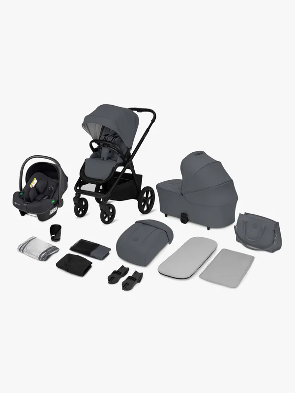 Lionelo CARMINE 3-in-1 Duovagn, Grey Stone