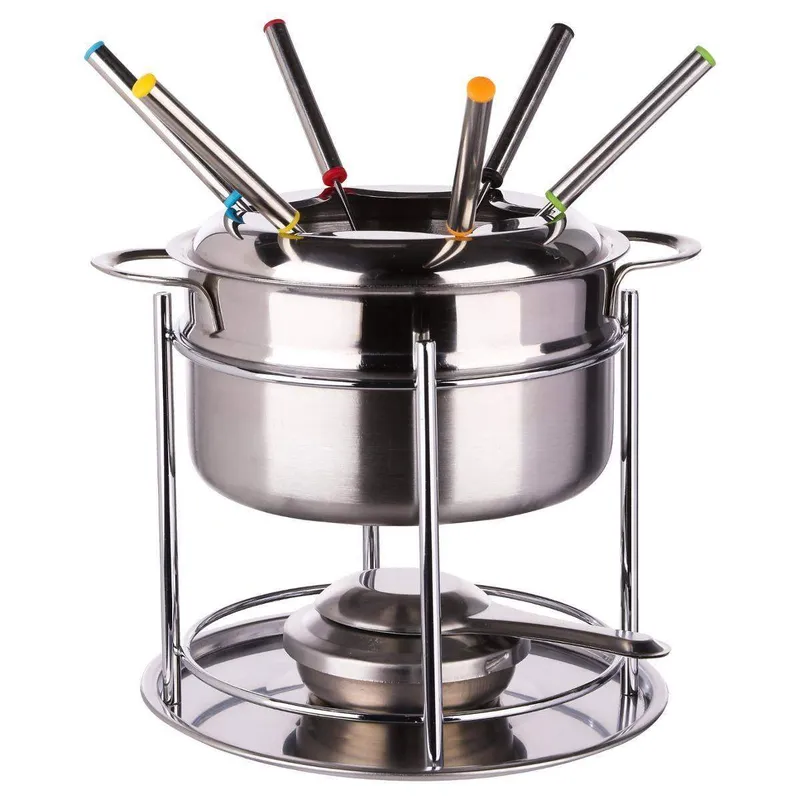 Fondue-set för 6 Personer – Rostfritt Stål