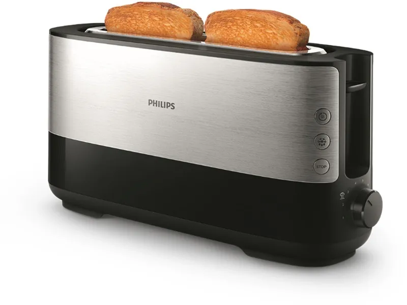 PHILIPS HD2692 / 90 Viva Collection Elektrisk brödrost – Svart