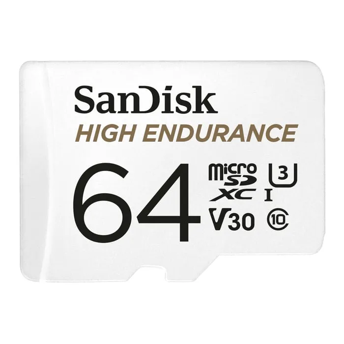 SANDISK High Endurance microSD/SD - 100MB/s - 64GB