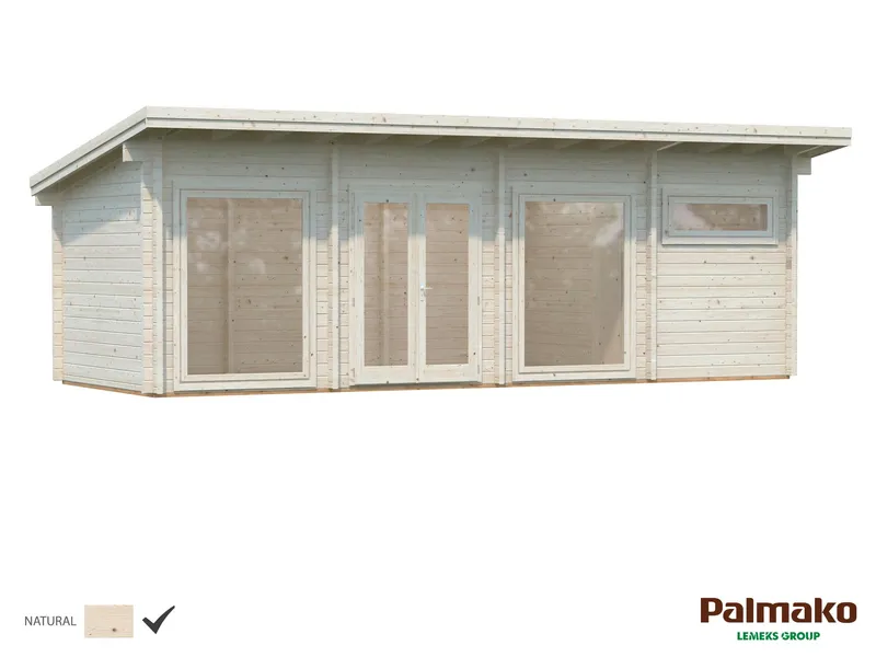 Palmako Heidi Stuga 24,6 m²/inv. 22,8 m², obehandlad