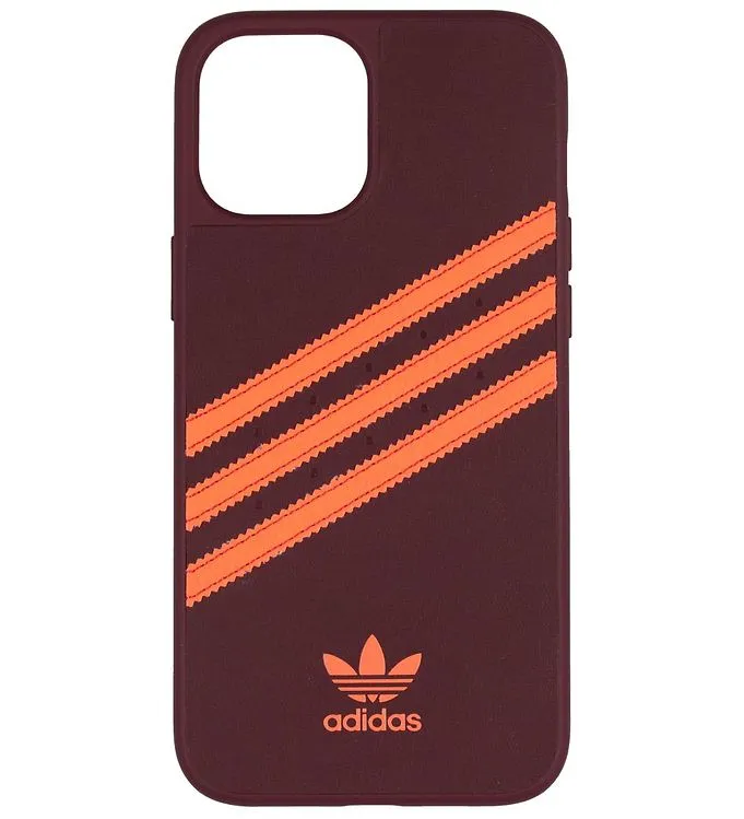 adidas Originals Fodral – iPhone 12 Pro Max – Maroon/Solar Orang