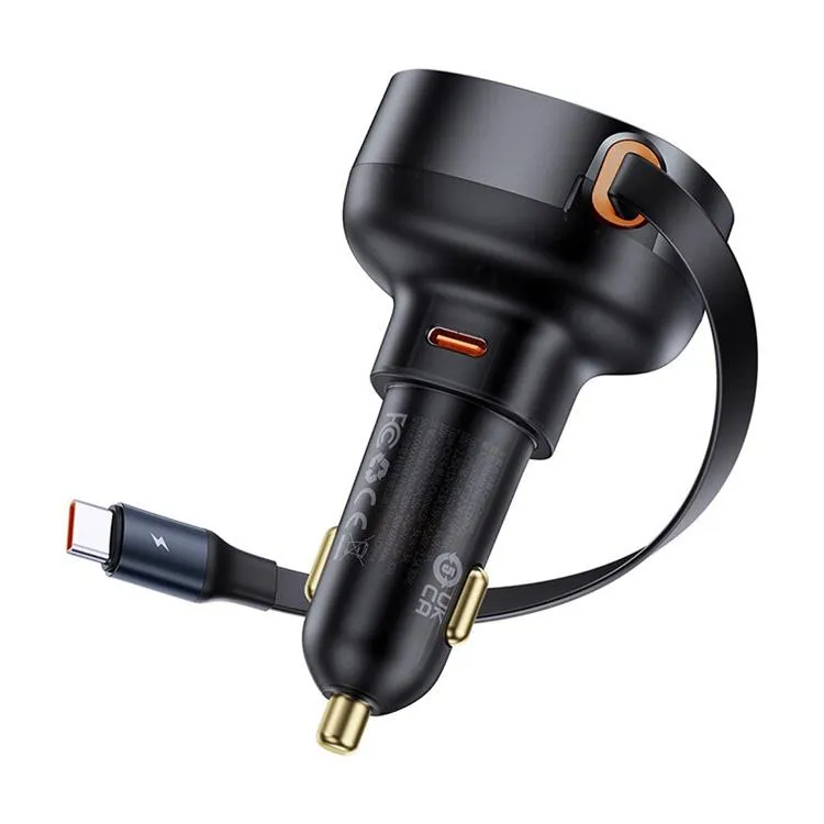 Baseus Enjoyment Pro with cable USB-C 60W (Black)