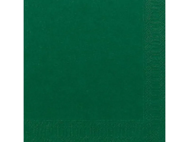 Servett 3-lags 40x40cm mörkgrön 125/fp