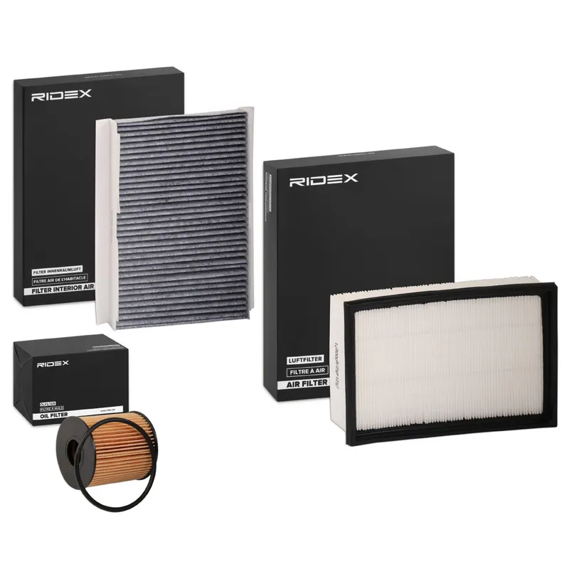 Filtersats RIDEX 4055F3278