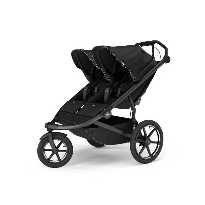 Thule Urban Glide 3 double duovagn + Thule Maple babyskydd + isofixbas