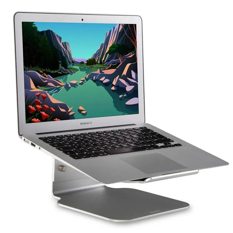 Desire2 Laptopställ Riser Elevator Justerbar Universal - Silver