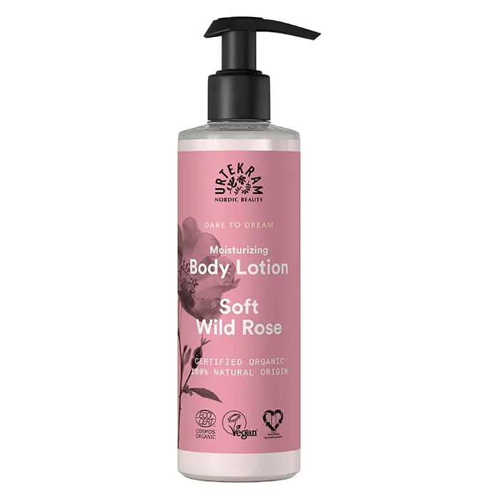 Köp 2 få 20% | Urtekram Nordic Beauty Urtekram Dare To Dream Soft Wild Rose Body Lotion 245 ml