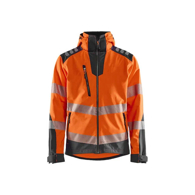 SOFTSHELLJACKA 4491 2513 VARSE VARSELORANGE/MELLANGRÅ XL | Beijerbygg Byggmaterial