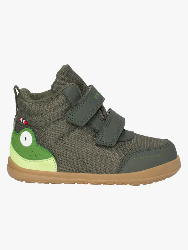 Viking Alv Barefoot Paw 2V Mid Vattentäta Sneakers, Pine, 20