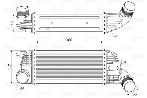 Intercooler VALEO 818620