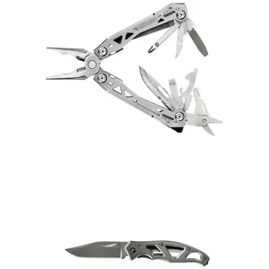 Gerber Suspension NXT & Mini Paraframe w-Gift T, multiverktyg och kniv, silver