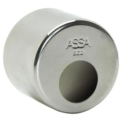 ASSA 802357100002 Cylinderhylsa rund Förnicklad