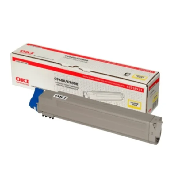 OKI 42918913 Tonerkassett gul 15 000 sidor