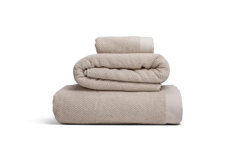 Kosta Linnewäfveri – Linda 2+2 Frottéhanddukar Beige utvald av Glasprinsen