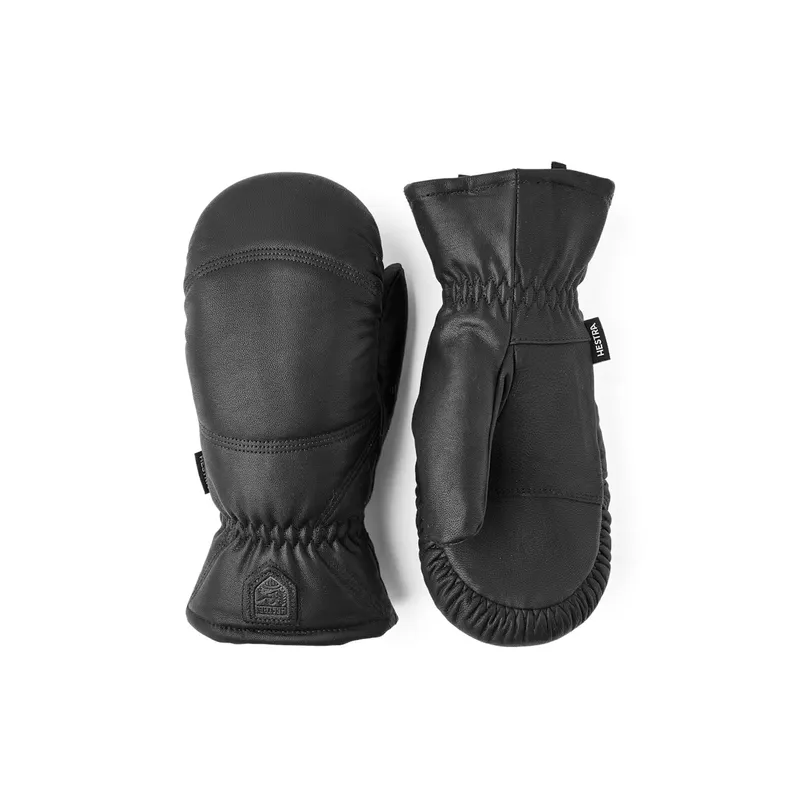 Hestra Leather Box Mitt Off White (#8422)