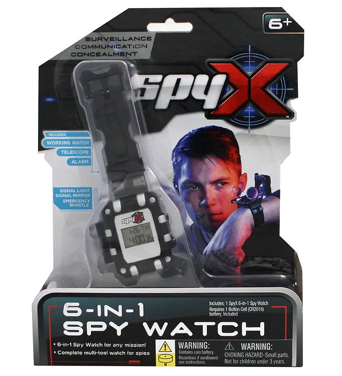6- i-1 Spionklocka Spy X