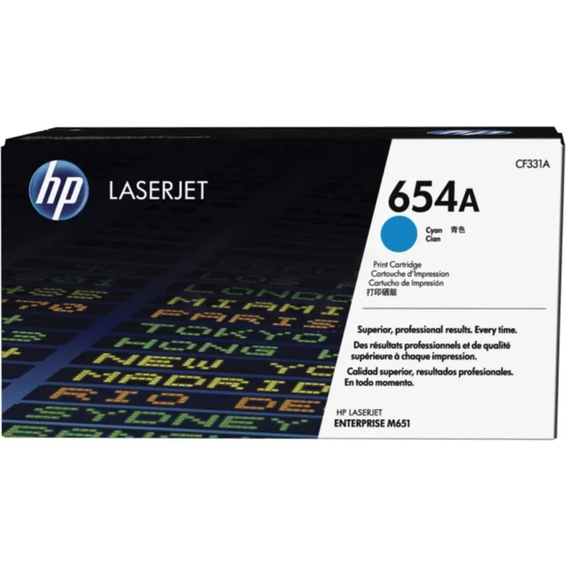 Hp Toner Cyan 654a 15k - Cf331a