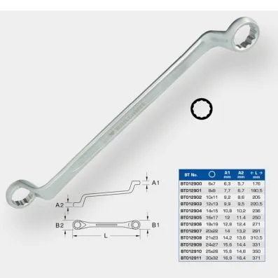 KS TOOLS BT012905 Ringnyckel, dubbel