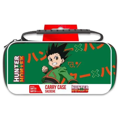 Trade Invaders Hunter X Hunter Slim Bag for Switch and Switch Oled – Green – Gon – Miscellaneous Bag – Nintendo Switch