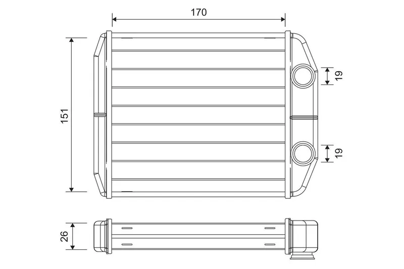 Värmepaket VALEO 811582