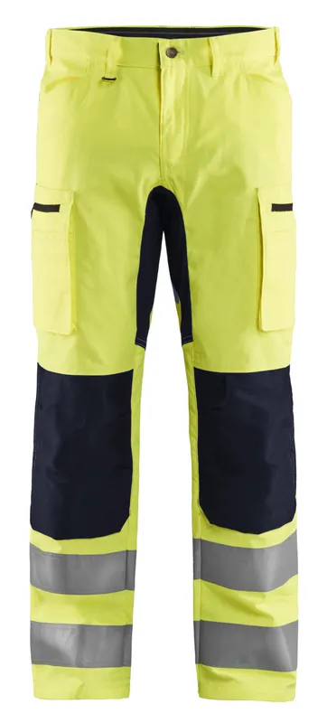 VARSELBYXA 1585 1811 STRETCH VARSELGUL/SVART C144 | Beijerbygg Byggmaterial