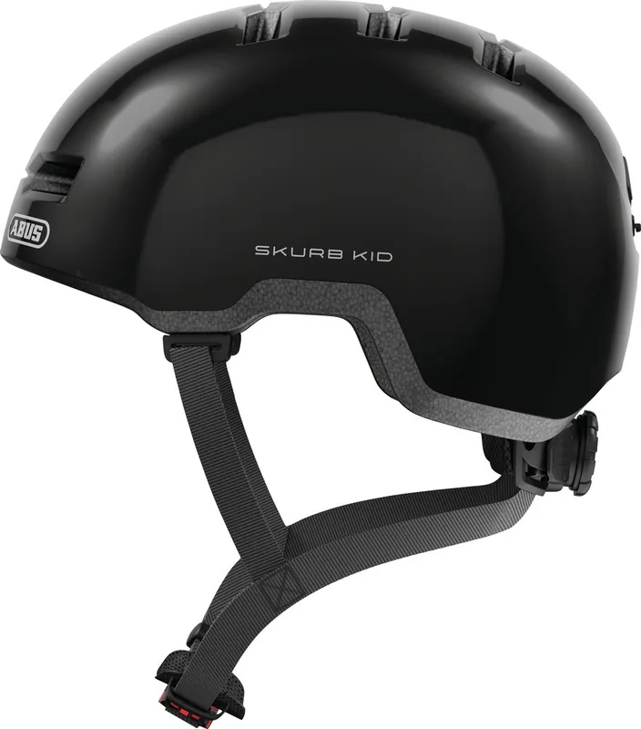 Abus Cykelhjälm - Skurb Kid - Blank Black