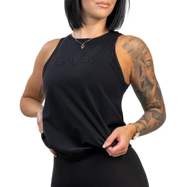 Gavelo Seamless Tank, L, Svart