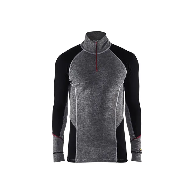 UNDERSTÄLL 4699 1736 ZIPTRÖJA XWARM GRÅ/SVART 4XL | Beijerbygg Byggmaterial