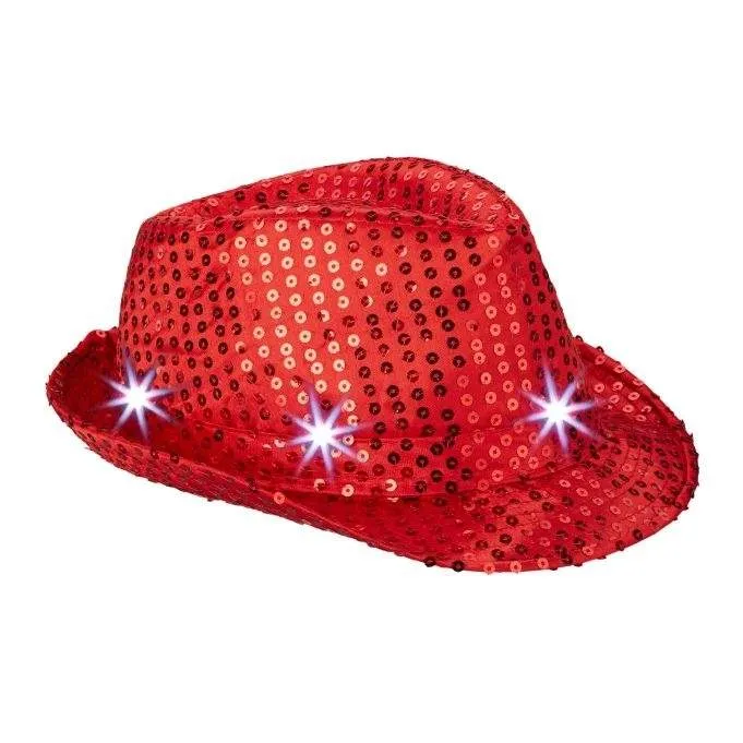 LED mössa med paljetter